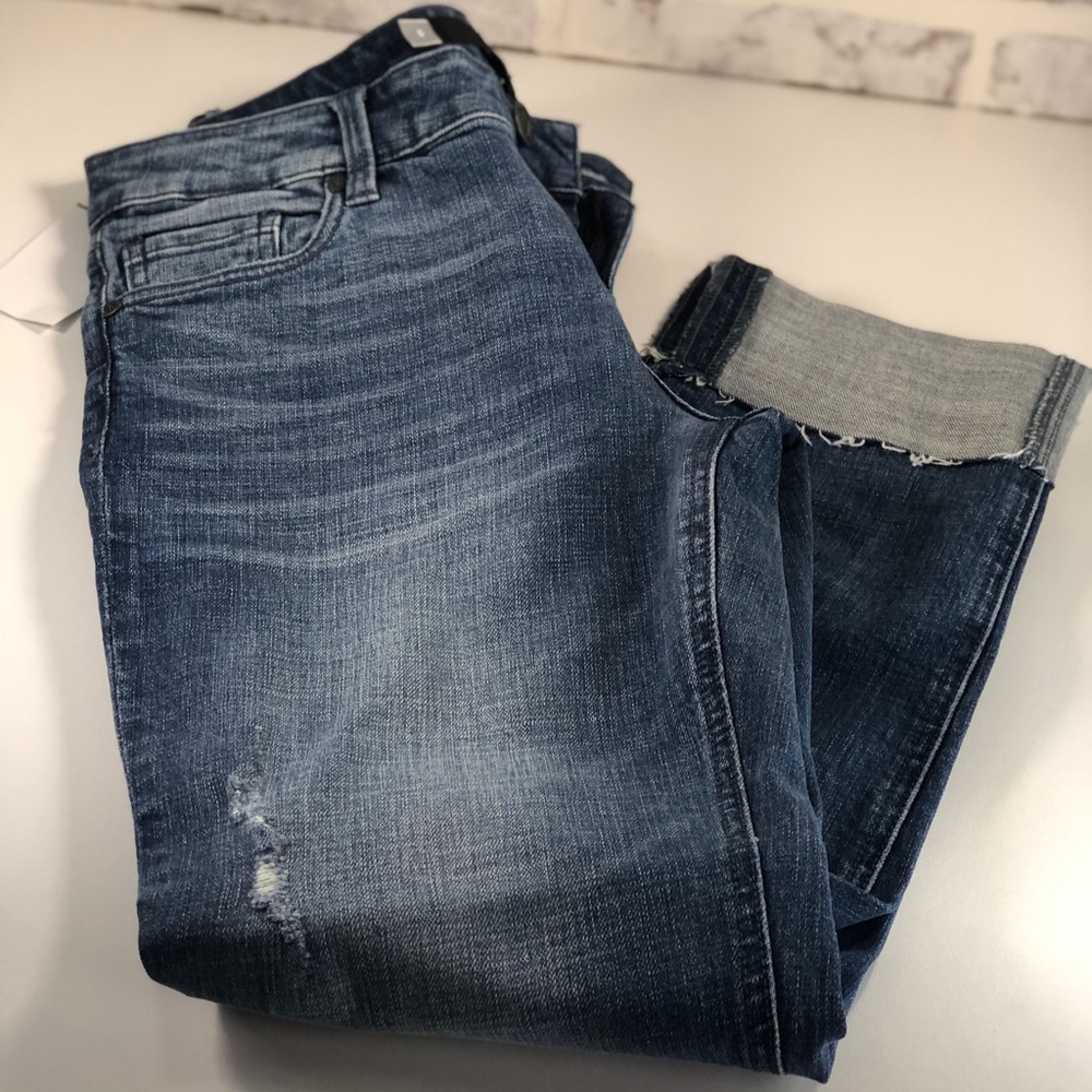 Kut From The Kloth Catherine Boyfriend Jeans size 6 New With Tags